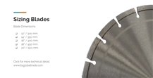 Diamond Blade for Marble Ceramic Granite Concrete